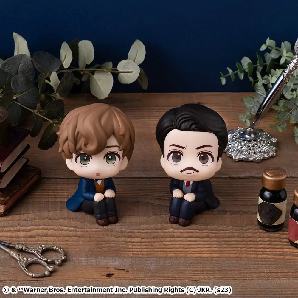 Fantastic Beasts Look Up PVC Statue Newt Scamander &amp; Jacob Kowalski 11 cm (with gift) product photo