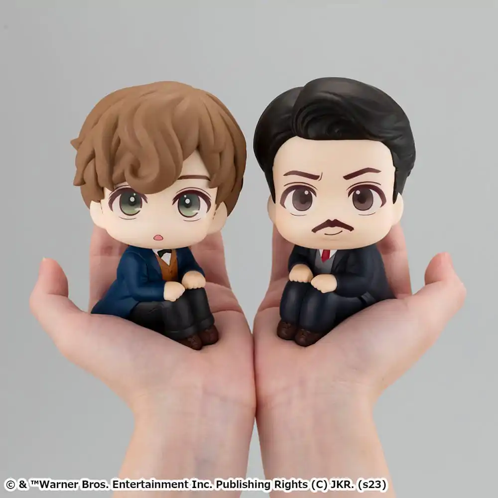 Fantastic Beasts Look Up PVC Statue Newt Scamander &amp; Jacob Kowalski 11 cm (with gift) product photo