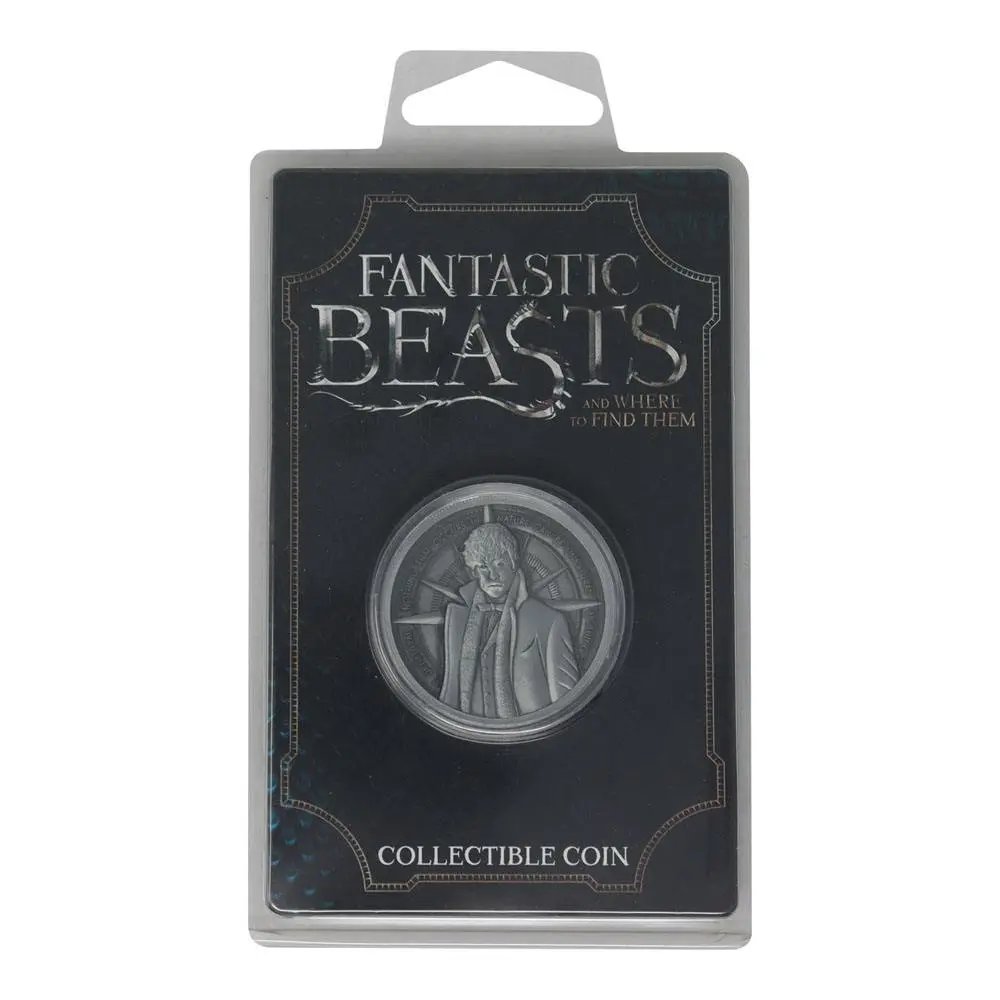 Fantastic Beasts Collectable Coin Newt &amp; Niffler Limited Edition product photo