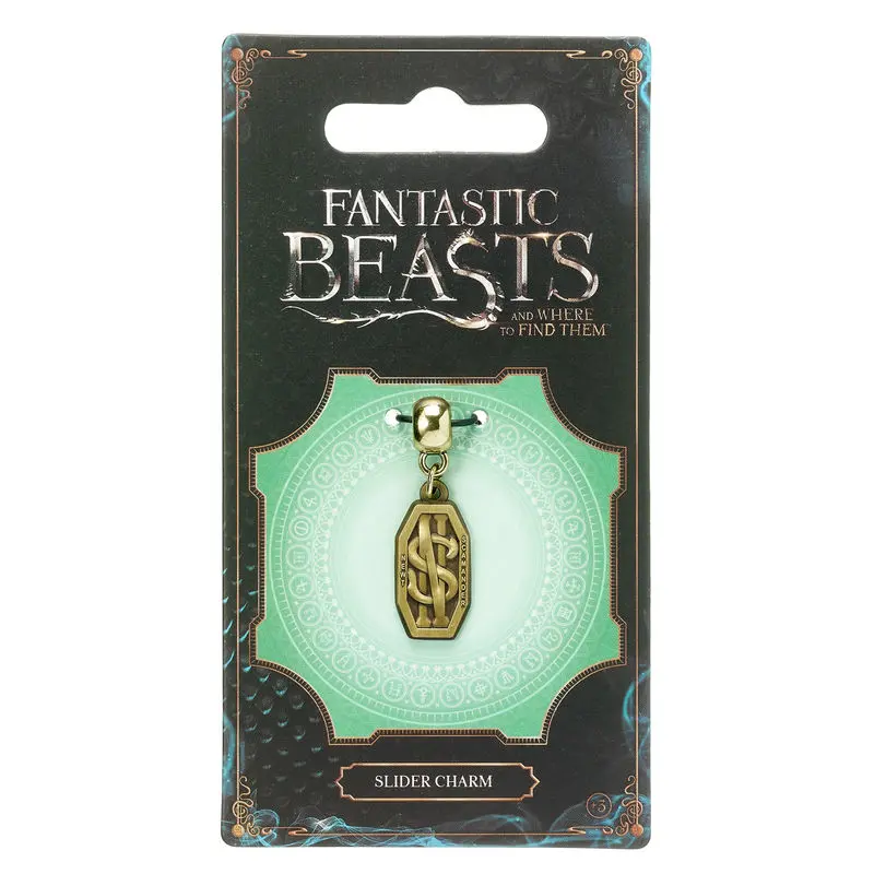 Fantastic Beasts Newt Scamander Logo charm product photo