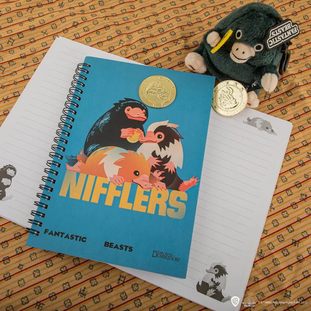 Fantastic Beasts Notebook A5 Nifflers product photo