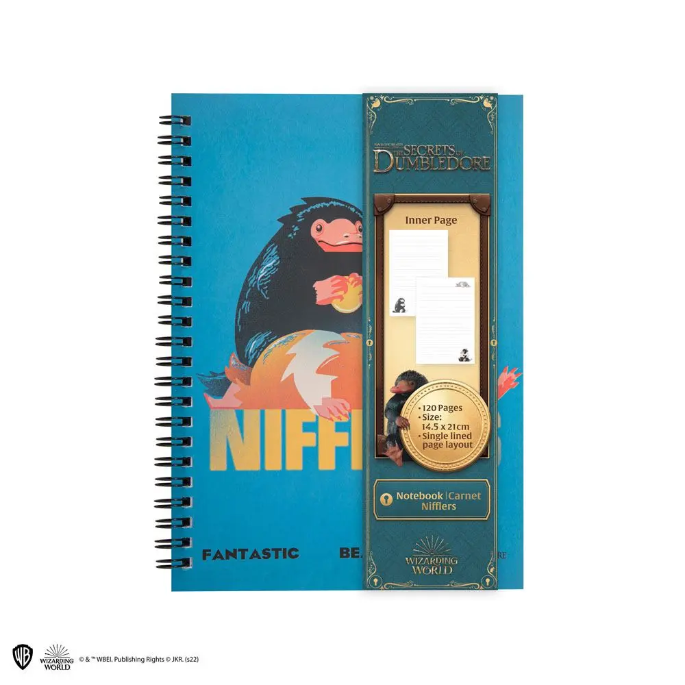 Fantastic Beasts Notebook A5 Nifflers product photo