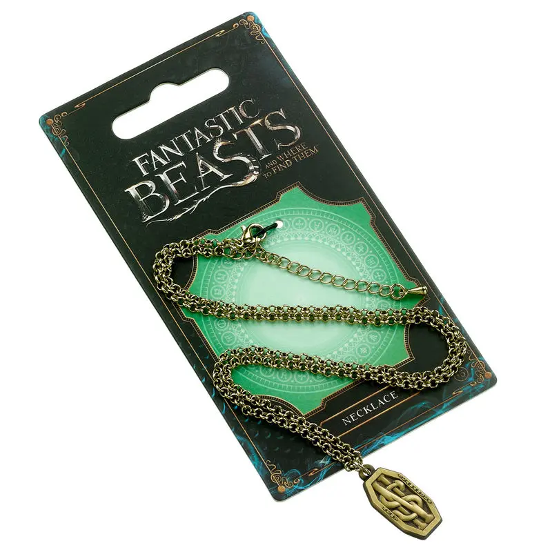 Fantastic Beasts Newt Scamander Logo necklace product photo