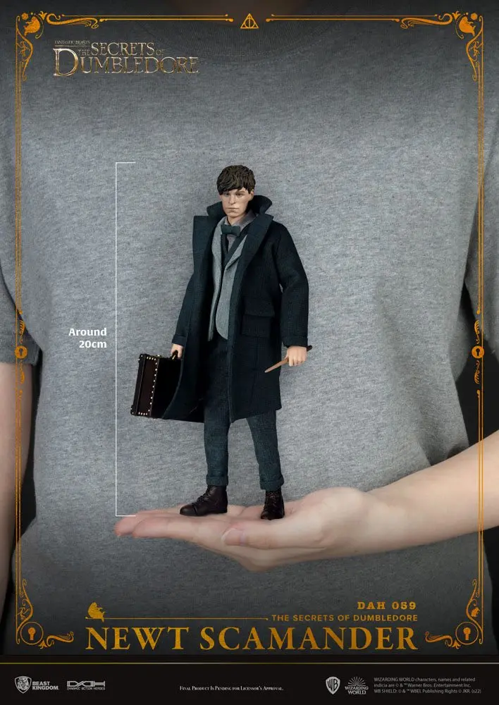Fantastic Beasts: The Secrets of Dumbledore Dynamic 8ction Heroes Action Figure 1/9 Newt Scamander 20 cm product photo