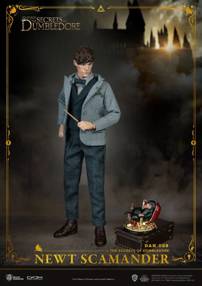 Fantastic Beasts: The Secrets of Dumbledore Dynamic 8ction Heroes Action Figure 1/9 Newt Scamander 20 cm product photo