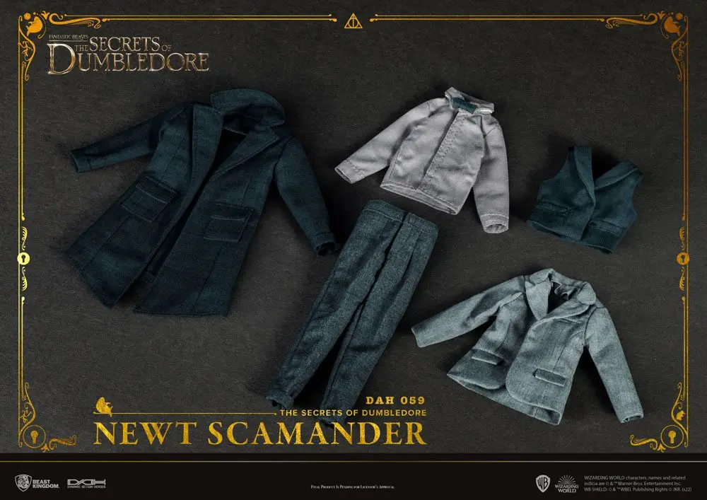 Fantastic Beasts: The Secrets of Dumbledore Dynamic 8ction Heroes Action Figure 1/9 Newt Scamander 20 cm product photo