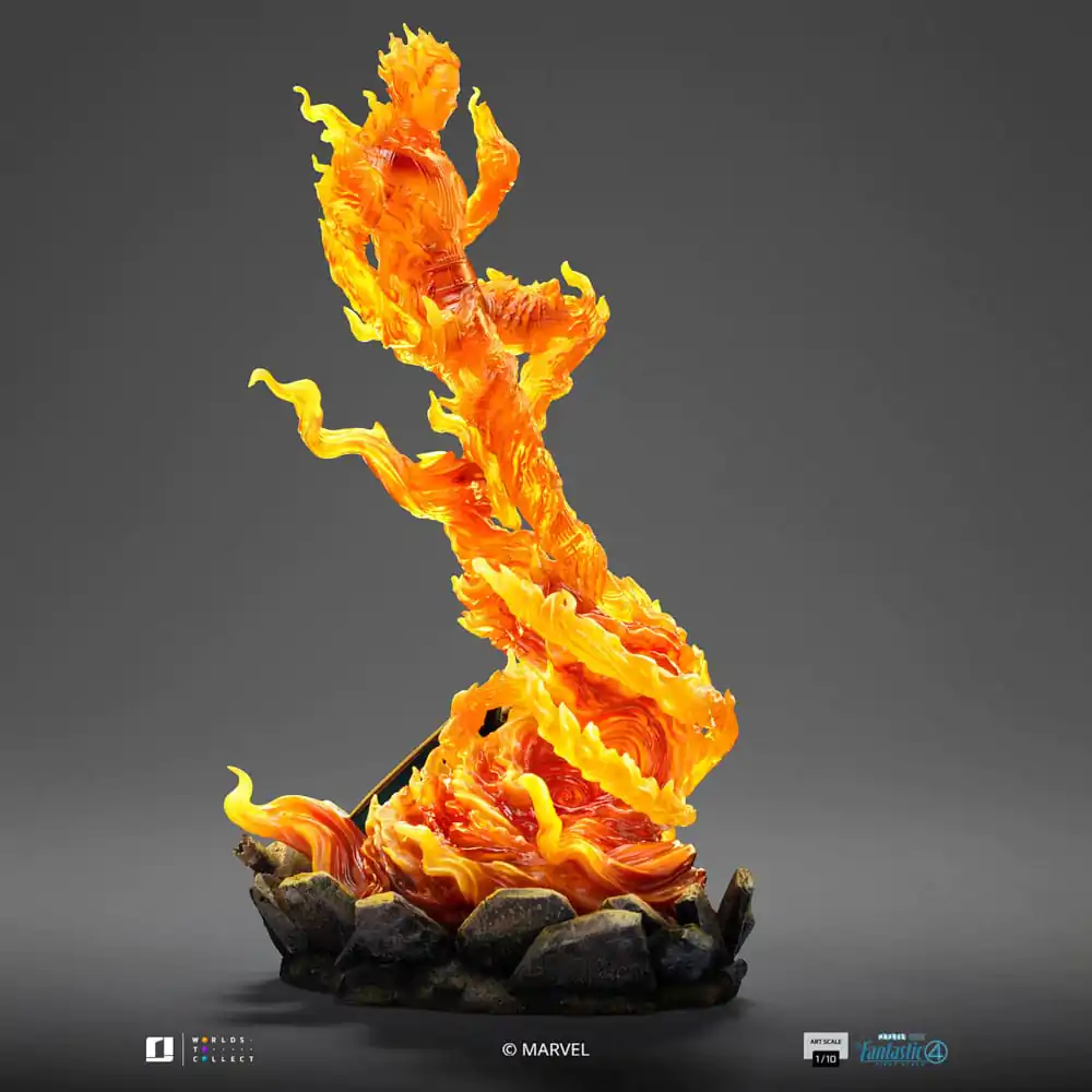 Fantastic Four Art Scale Statue 1/10 Human Torch 30 cm product photo