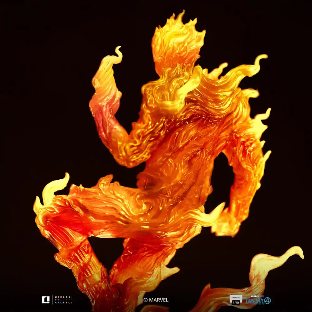 Fantastic Four Art Scale Statue 1/10 Human Torch 30 cm product photo