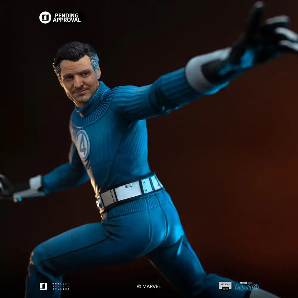 Fantastic Four Art Scale Statue 1/10 Mr. Fantastic and H.E.R.B.I.E 26 cm product photo