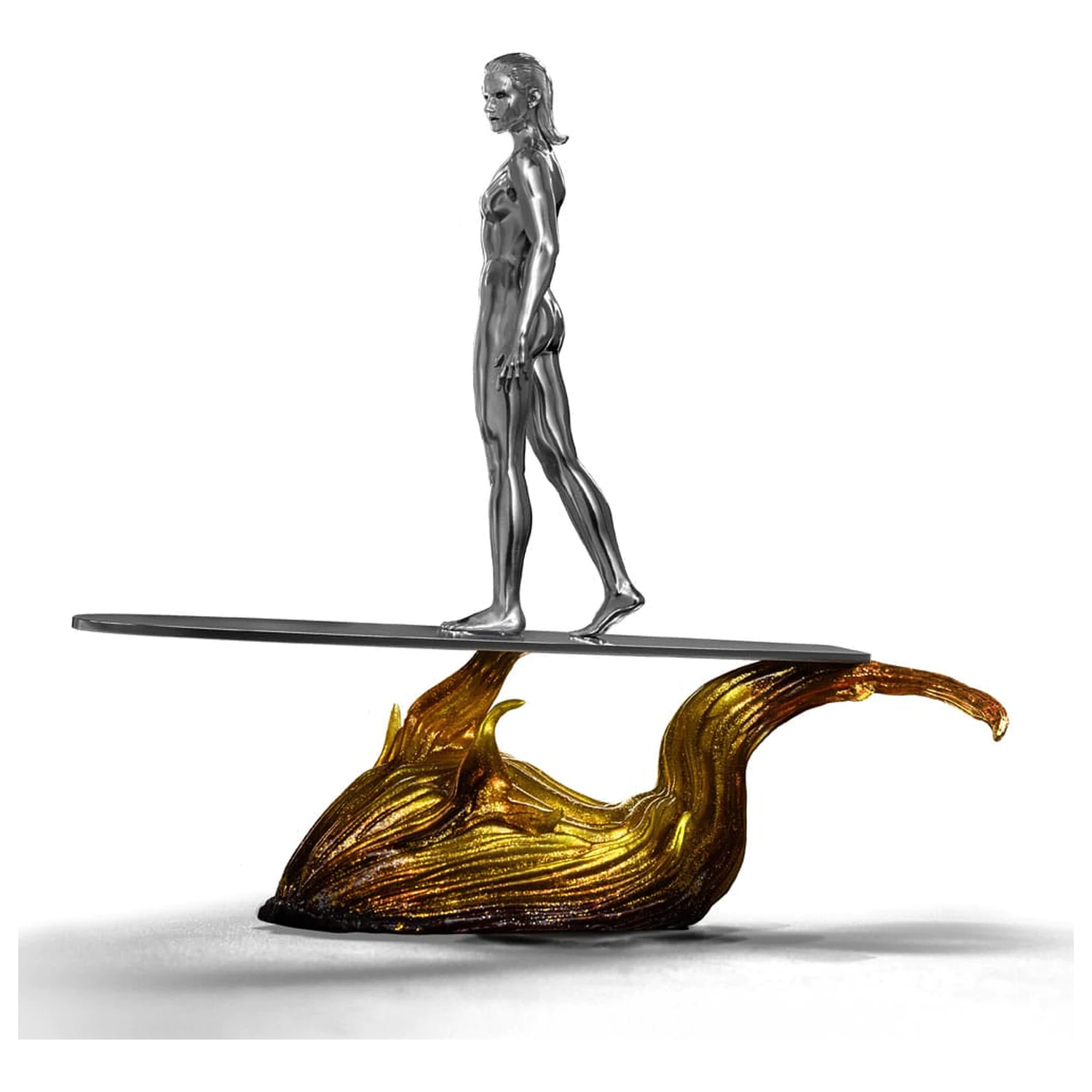 Fantastic Four Art Scale Statue 1/10 Silver Surfer 27 cm product photo