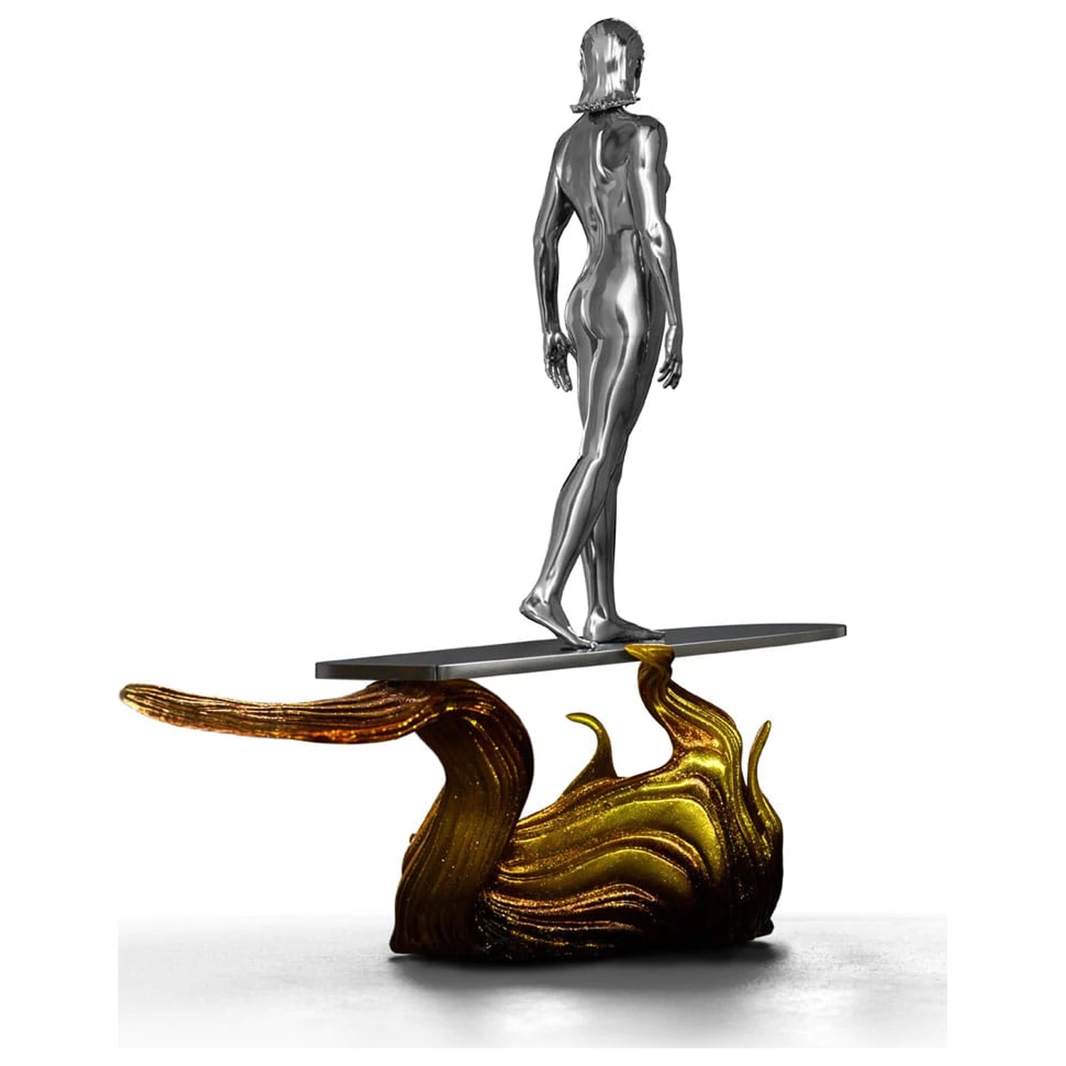 Fantastic Four Art Scale Statue 1/10 Silver Surfer 27 cm product photo