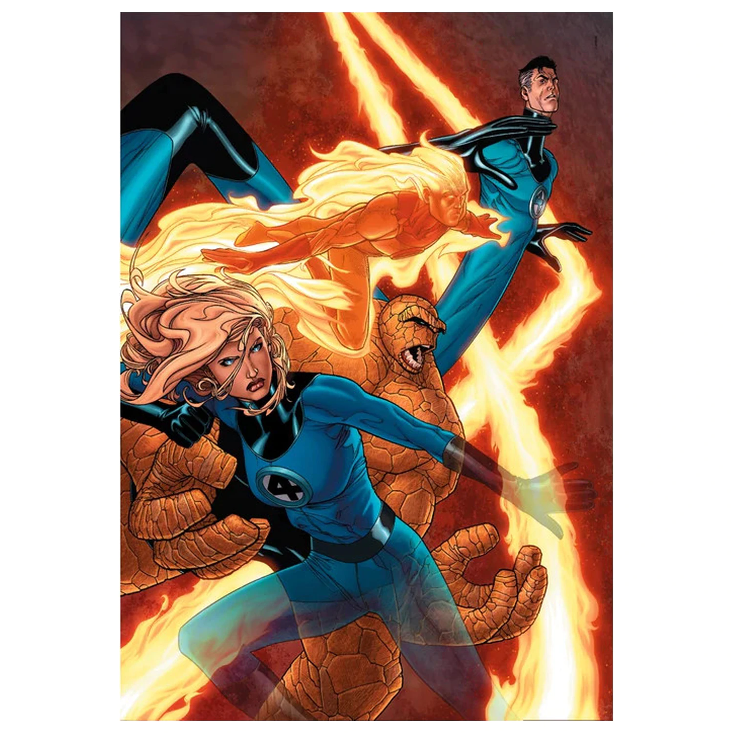 Fantastic Four Flame 500-piece Compact puzzle product photo