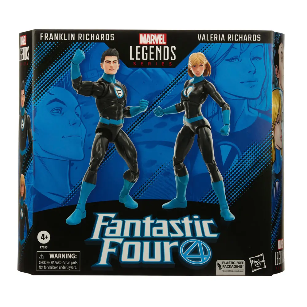 Fantastic Four Marvel Legends Action Figure 2-Pack Franklin Richards and Valeria Richards 15 cm product photo