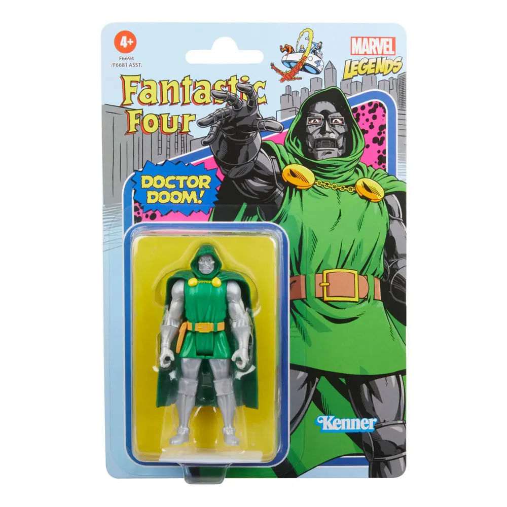 Fantastic Four Marvel Legends Retro Collection Action Figure 2022 Doctor Doom 10 cm product photo