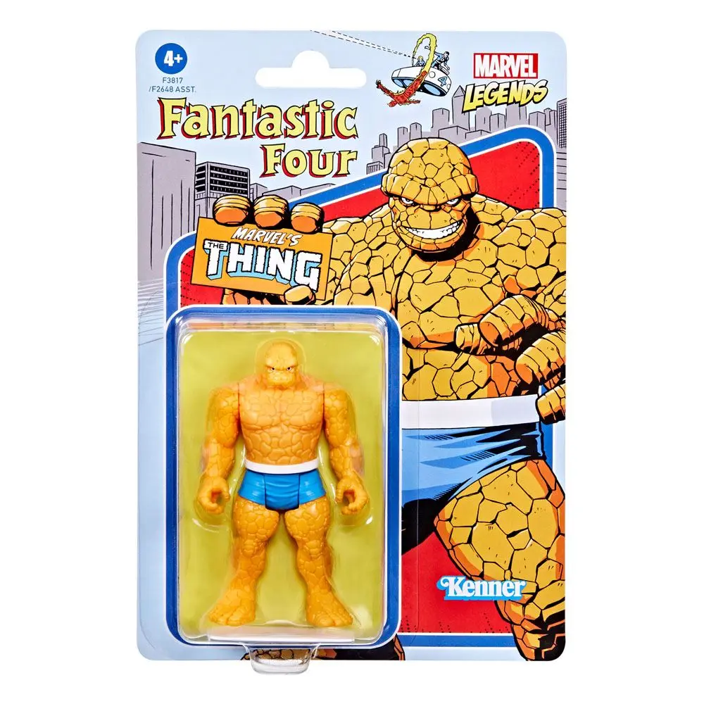 Fantastic Four Marvel Legends Retro Collection Action Figure 2022 Marvel's The Thing 10 cm product photo