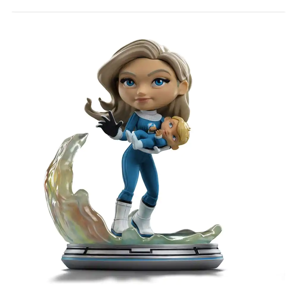 Fantastic Four Mini Co. PVC Figure Invisible Woman and Franklin 15 cm product photo