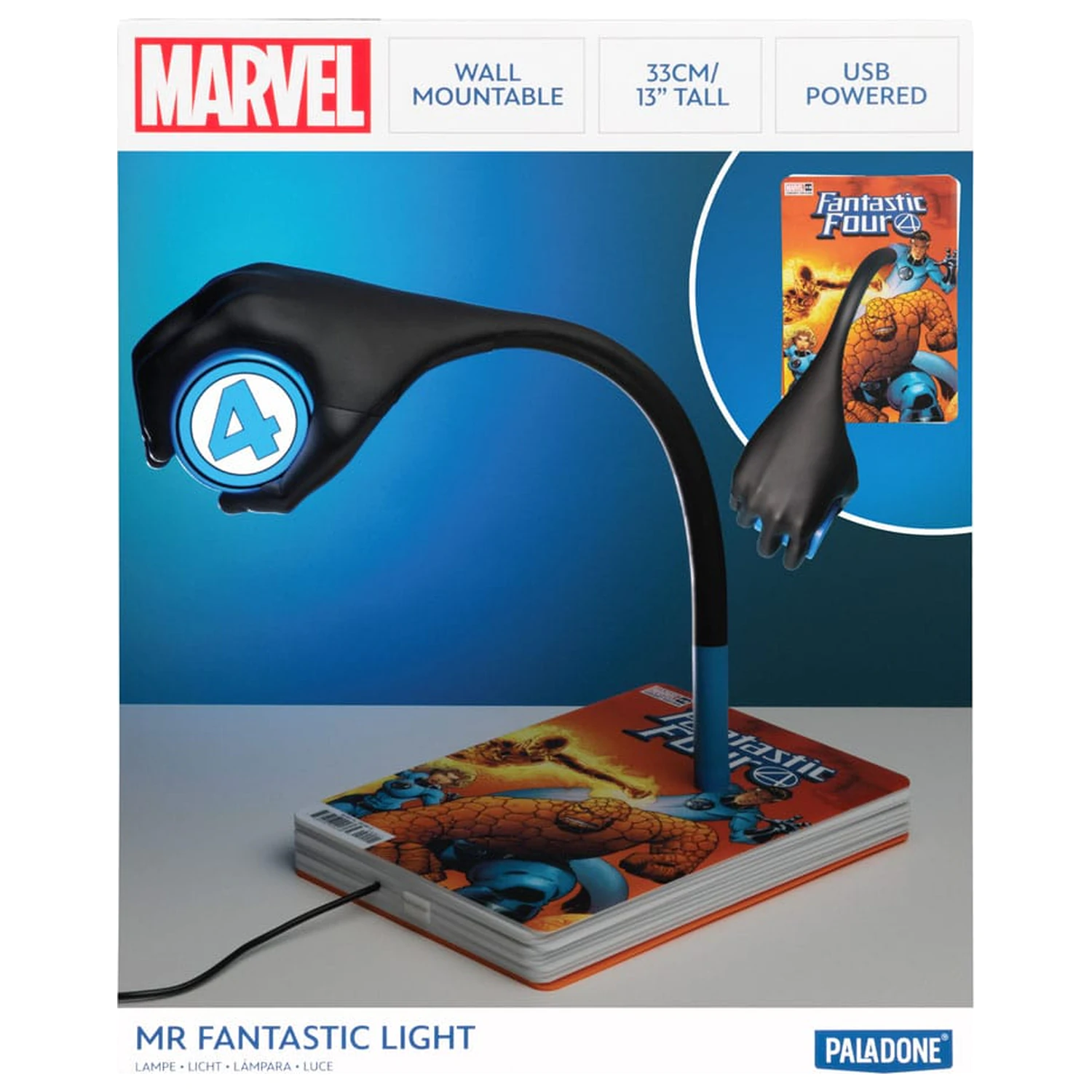 Fantastic Four Posable Desk Light Mr Fantastic 32 cm product photo