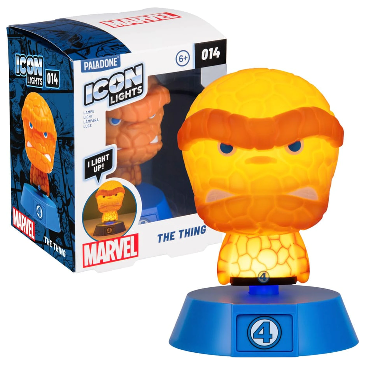 Fantastic Four Icons Light The Thing 11 cm product photo