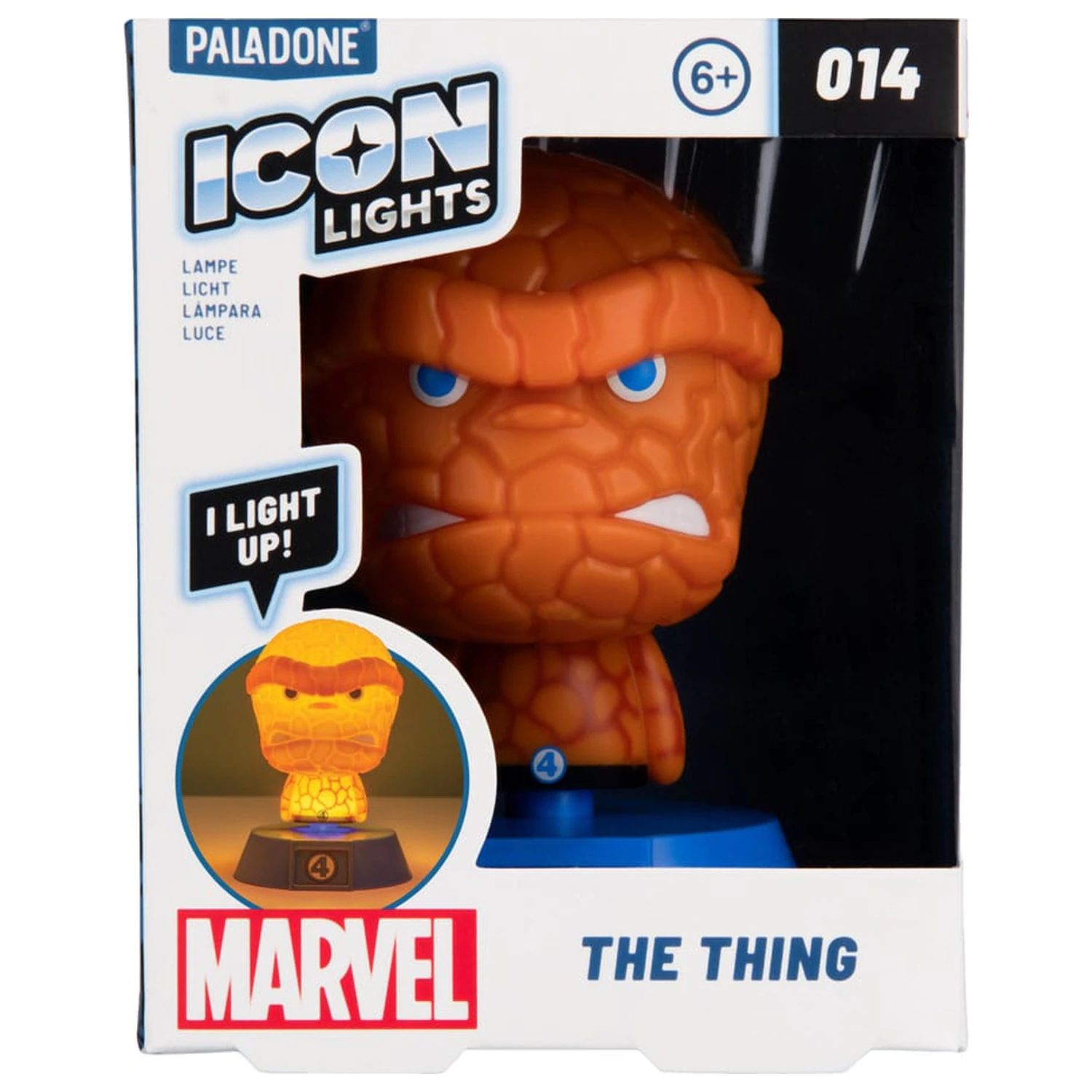 Fantastic Four Icons Light The Thing 11 cm product photo
