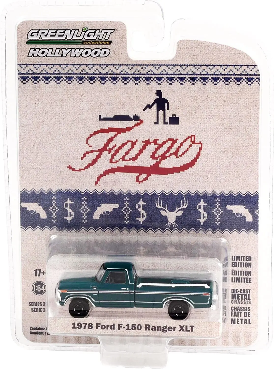 Fargo Diecast Model 1/64 1978 Ford F-150 Ranger XLT product photo