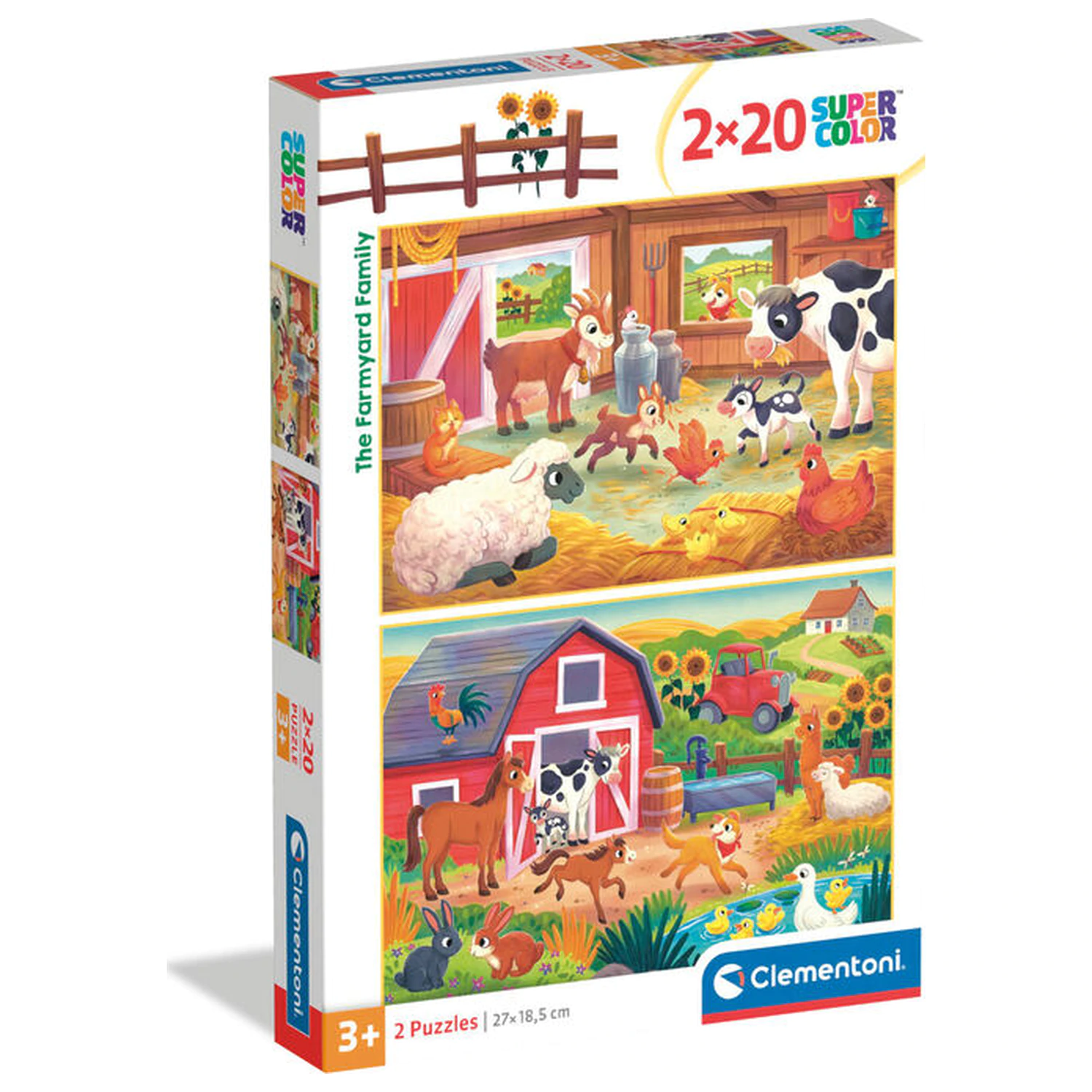 Farm puzzle 2x20pcs product photo