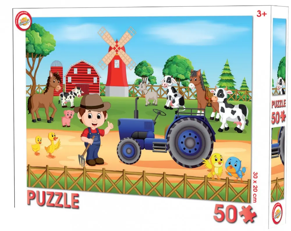 Farm puzzle 50 pieces product photo