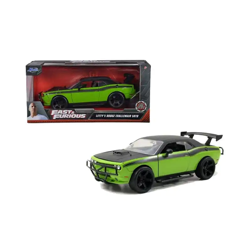 Fast &amp; Furious 7 Diecast Model 1/24 2011 Letty's Dodge Challenger SRT8 product photo
