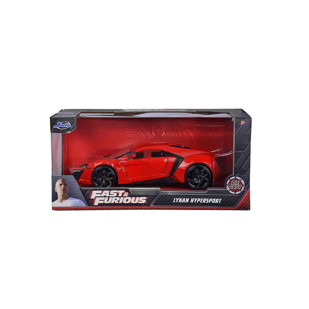 Fast &amp; Furious 7 Diecast Model 1/24 2014 Lykan Hypersport product photo
