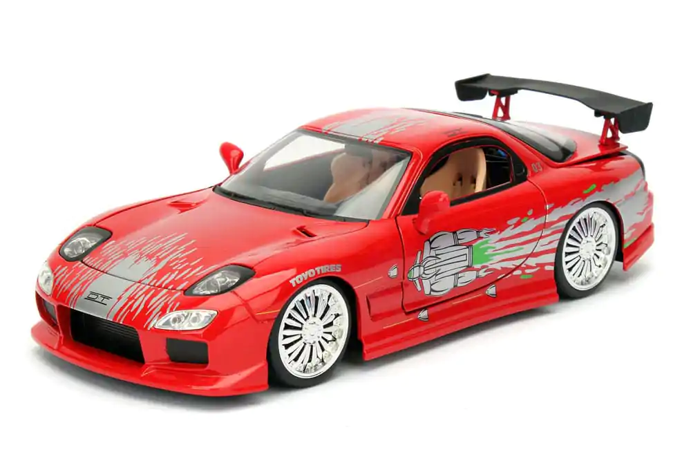 Fast & Furious Diecast Model 1/24 1993 Mazda RX-7 product photo