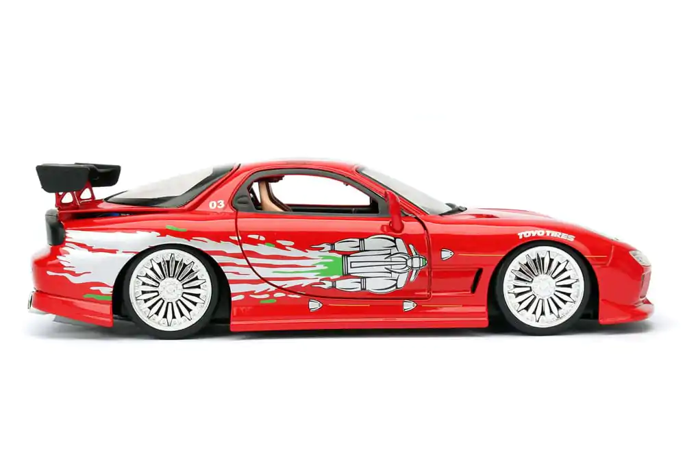 Fast & Furious Diecast Model 1/24 1993 Mazda RX-7 product photo