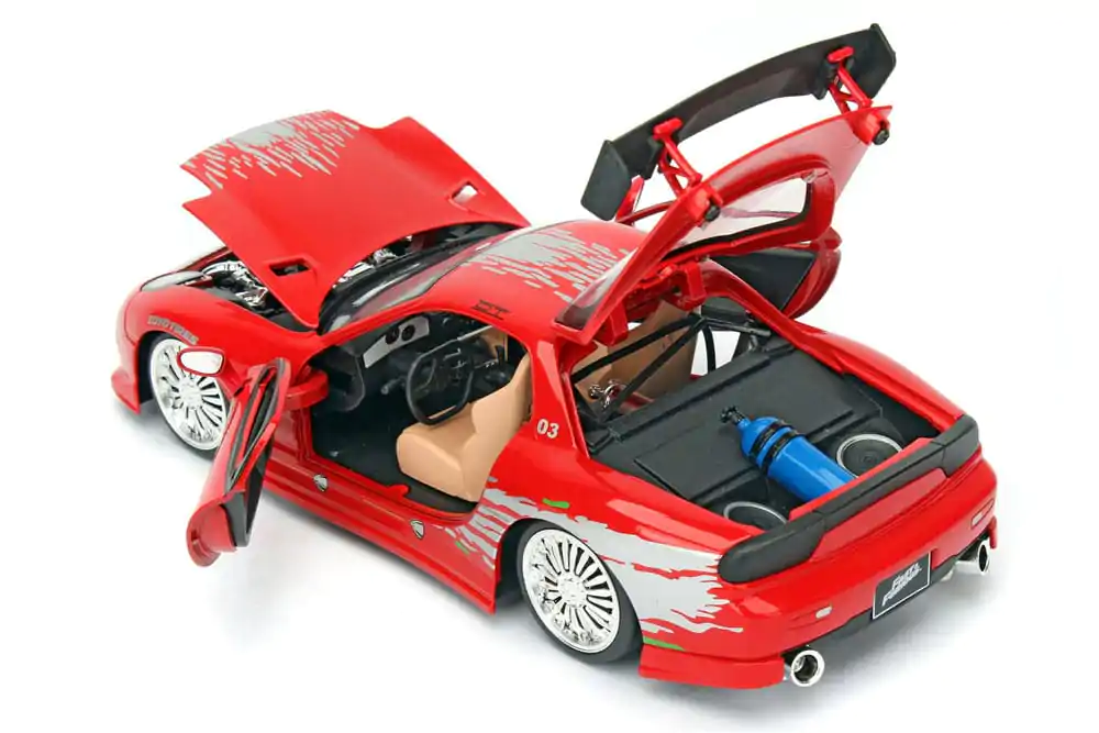 Fast & Furious Diecast Model 1/24 1993 Mazda RX-7 product photo