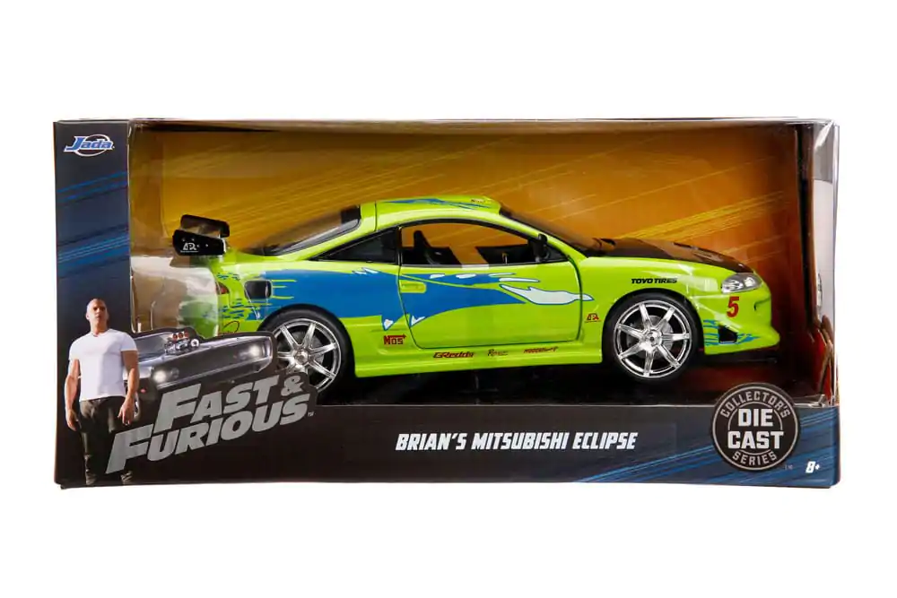 Fast & Furious Diecast Model 1/24 1995 Mitsubishi product photo