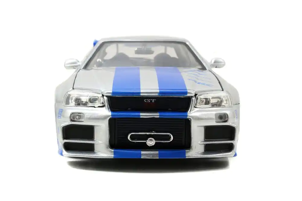 Fast &amp; Furious Diecast Modell 1/24 2002 Nissan Skyline product photo