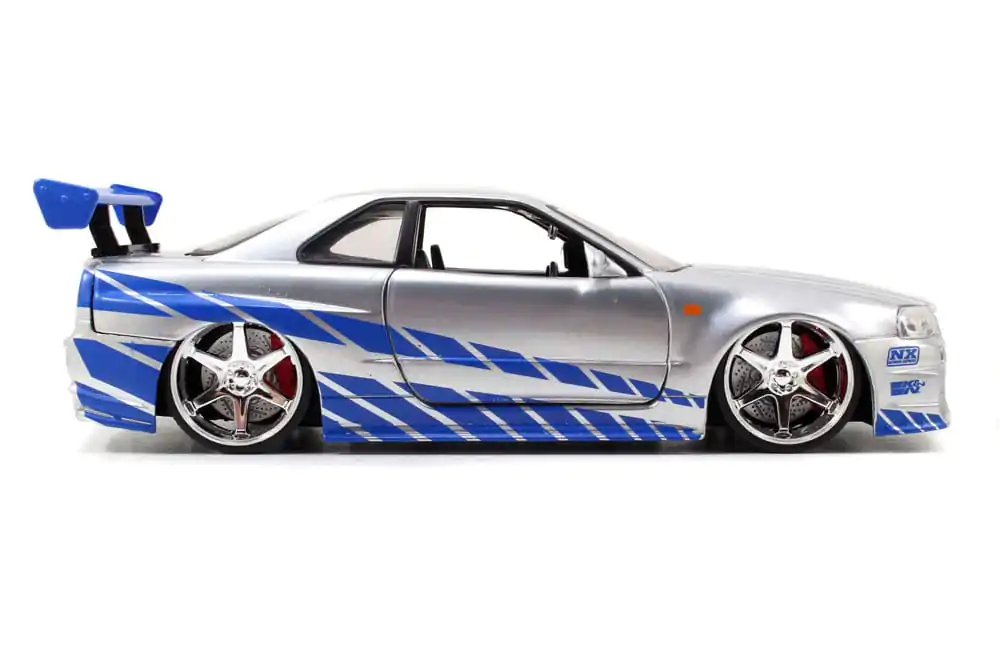 Fast &amp; Furious Diecast Modell 1/24 2002 Nissan Skyline product photo