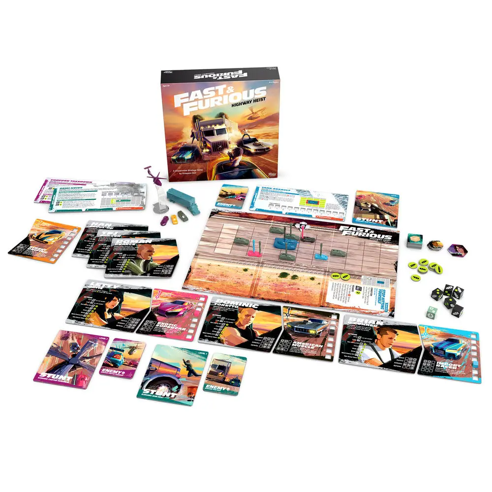 Fast &amp; Furious Highway Heist Board Game *English Version* product photo