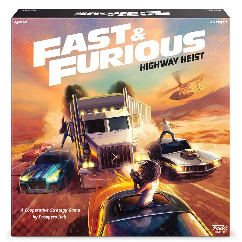 Fast &amp; Furious Highway Heist Board Game *English Version* product photo