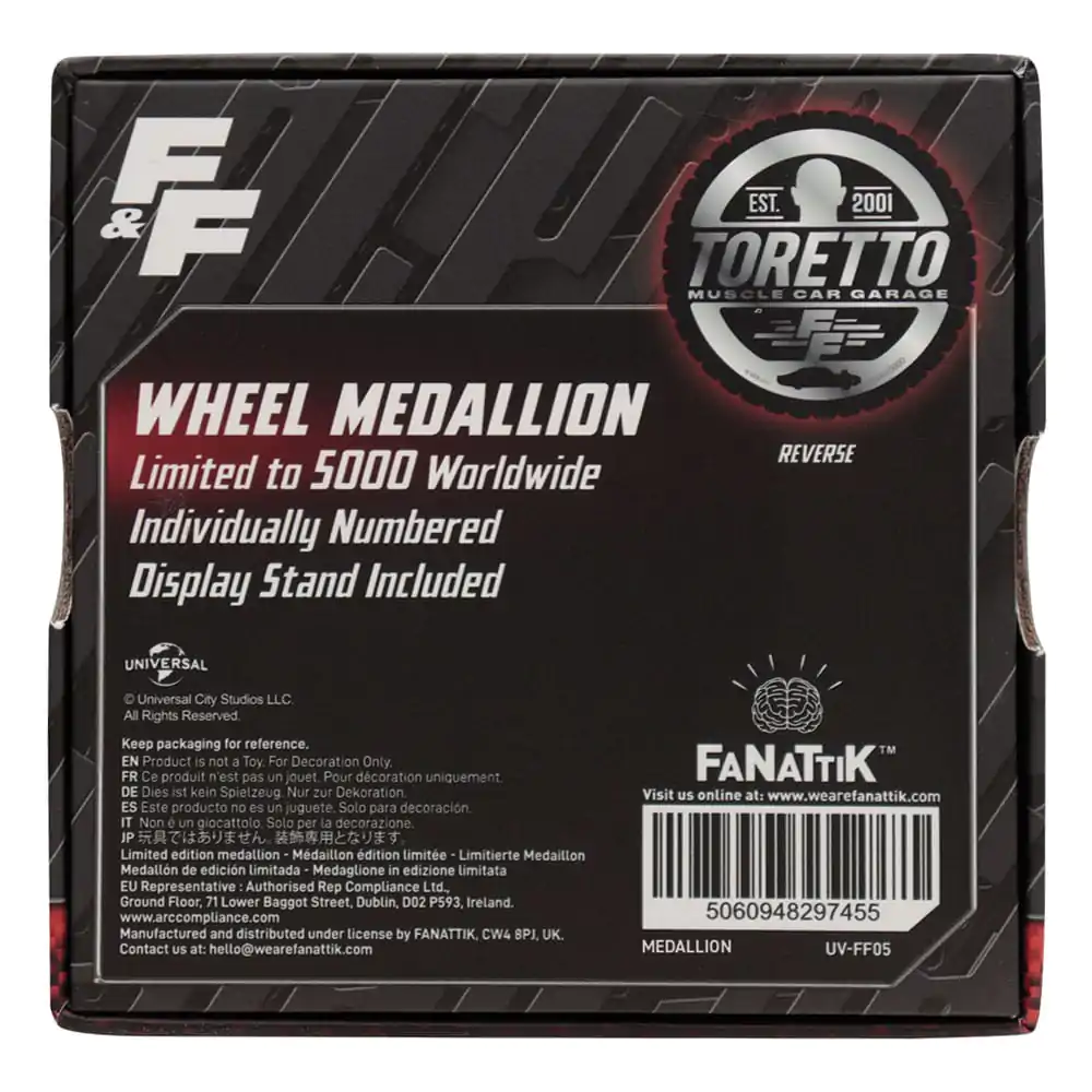 Fast &amp; Furious Medallion Born for Speed product photo