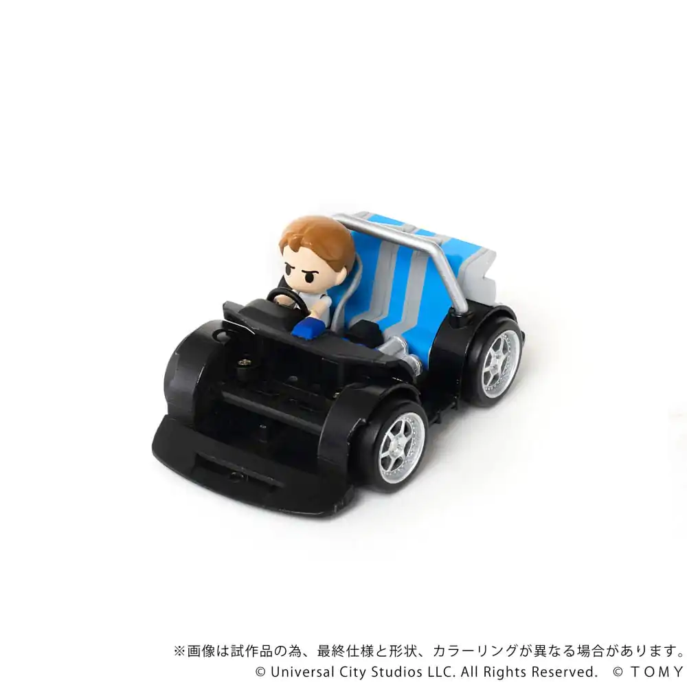 Fast &amp; Furious Q-Village Vehicle with mini-figure Nissan Skyline GT-R (R34) 9 cm product photo