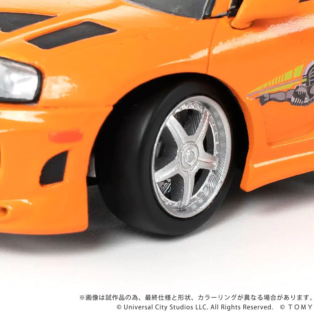 Fast &amp; Furious Q-Village Vehicle with mini-figure Toyota Supra JZA80 9 cm product photo