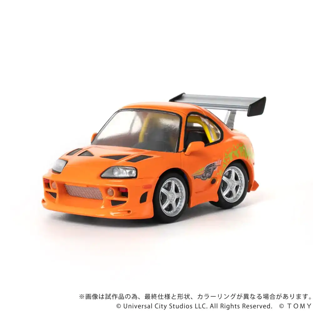 Fast &amp; Furious Q-Village Vehicle with mini-figure Toyota Supra JZA80 9 cm product photo