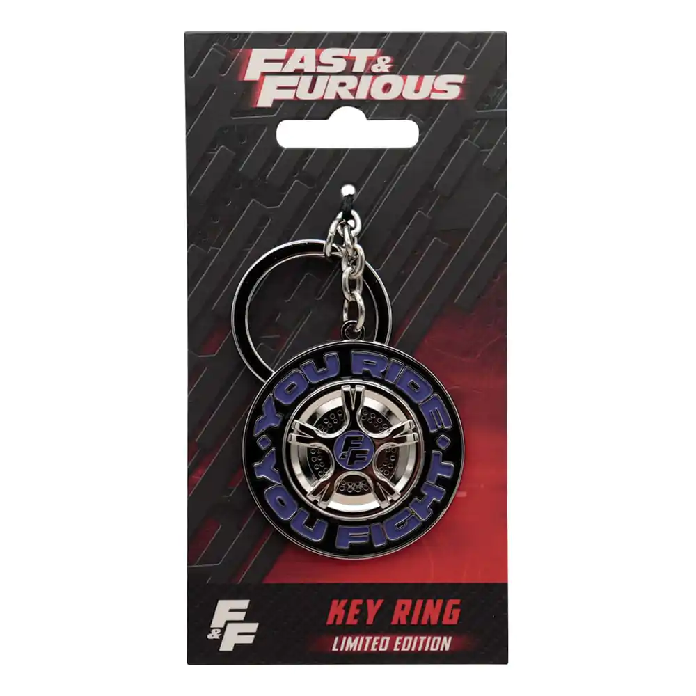 Fast &amp; Furious Keychain You Ride You Fight Limited Edition product photo