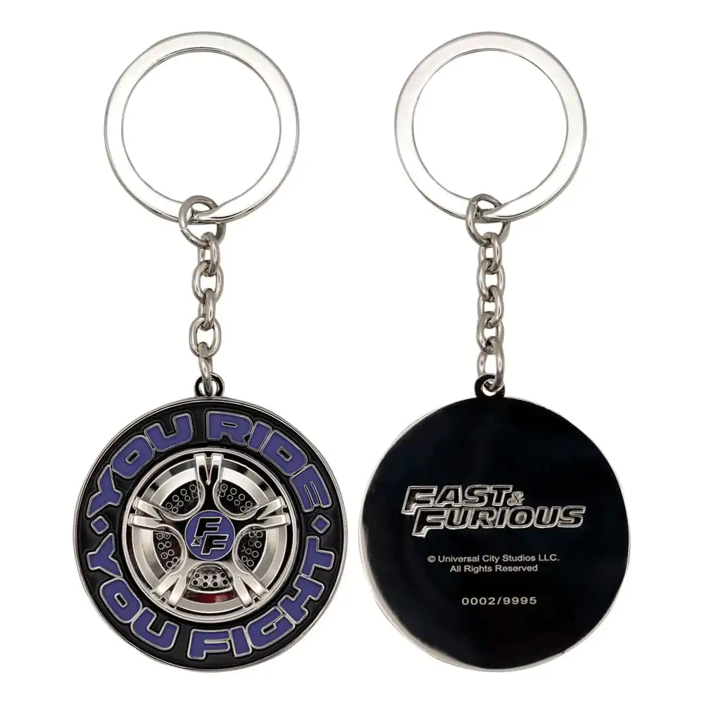 Fast &amp; Furious Keychain You Ride You Fight Limited Edition product photo