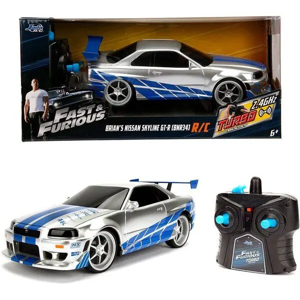Fast and Furious Nissan Skyline GT-R 2002 radio controlled car product photo