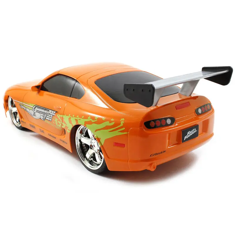 Fast and Furious Toyota Supra orange 1995 radio controlled car product photo