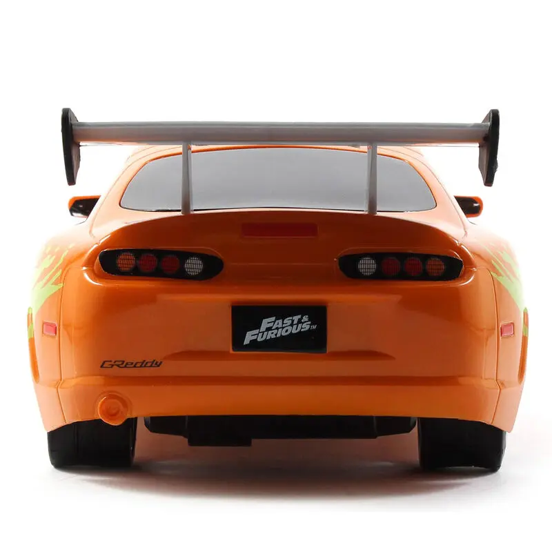 Fast and Furious Toyota Supra orange 1995 radio controlled car product photo