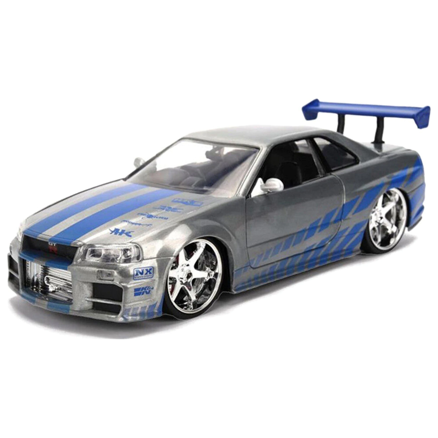 Fast & Furious Diecast Vehicle 1:24 Anniversary Nissan Skyline 19 cm product photo