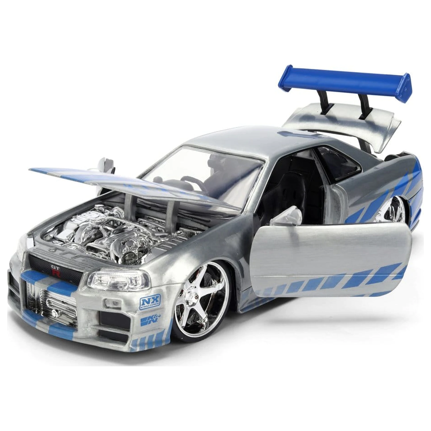 Fast & Furious Diecast Vehicle 1:24 Anniversary Nissan Skyline 19 cm product photo