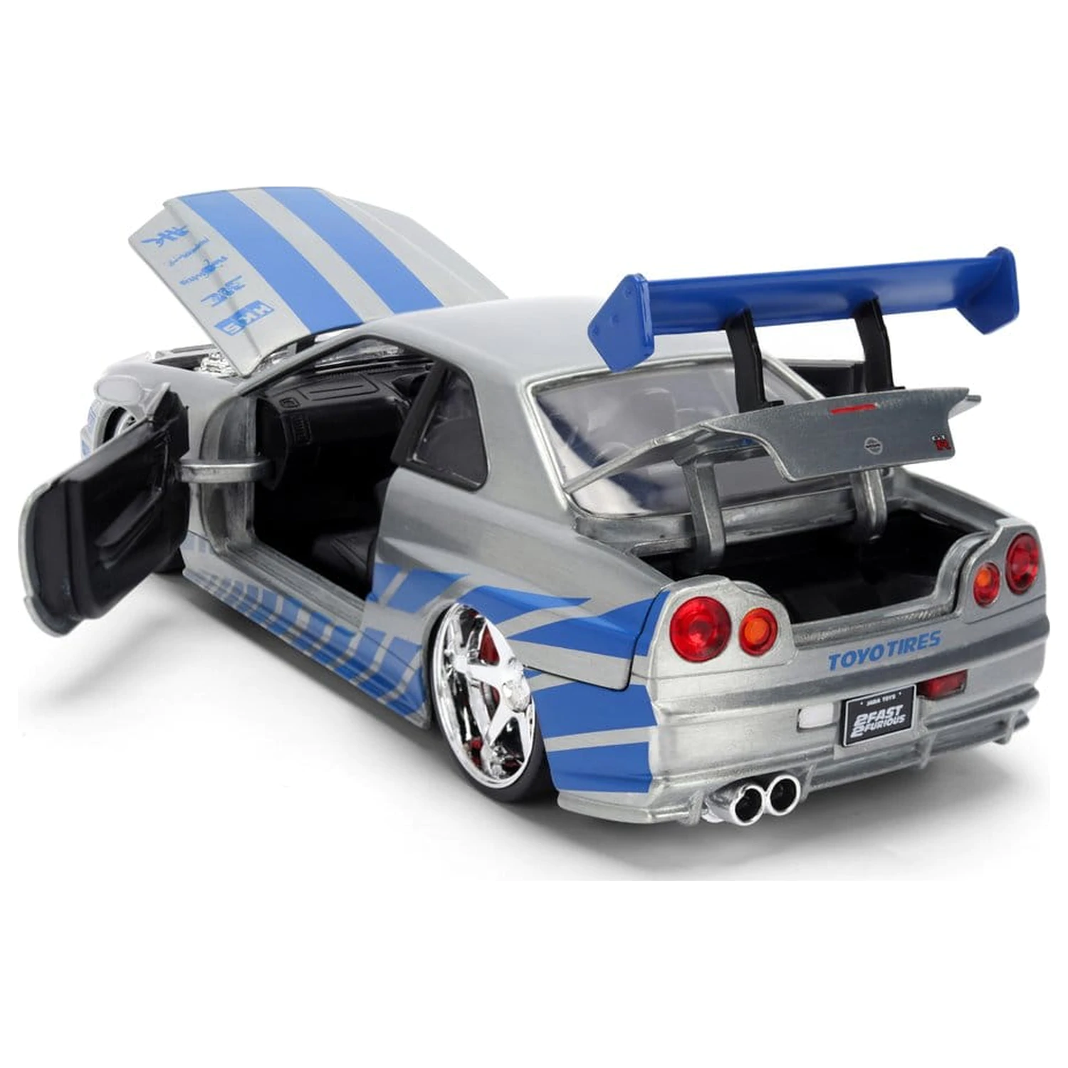 Fast & Furious Diecast Vehicle 1:24 Anniversary Nissan Skyline 19 cm product photo
