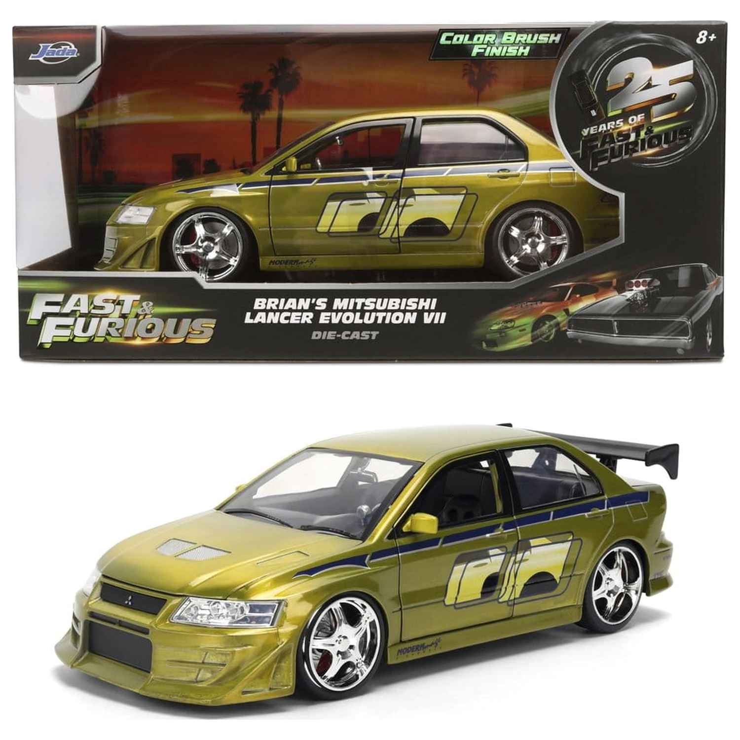 Fast & Furious Diecast Model 1/24 Anniversary Mitsubishi  product photo