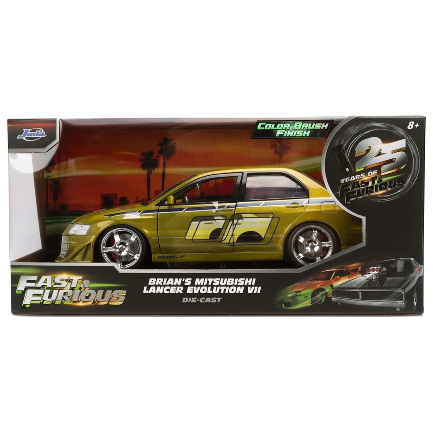 Fast & Furious Diecast Model 1/24 Anniversary Mitsubishi  product photo